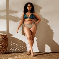 Image 10 of Viridian Recycled String Bikini Top