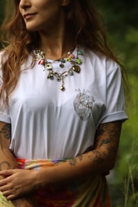 Image 1 of Tee-Shirt COEUR - COLLAB' VIOLAINE TATTOO