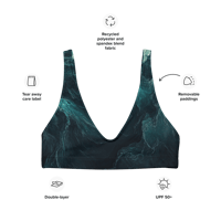 Image 8 of Viridian Recycled Padded Bikini Top