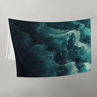 Image 1 of Viridian Throw Blanket