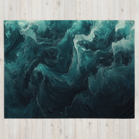 Image 4 of Viridian Throw Blanket