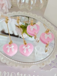 Image 1 of Lovely Mini Heart Earrings