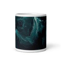 Image 8 of Viridian White Glossy Mug