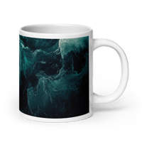 Image 7 of Viridian White Glossy Mug