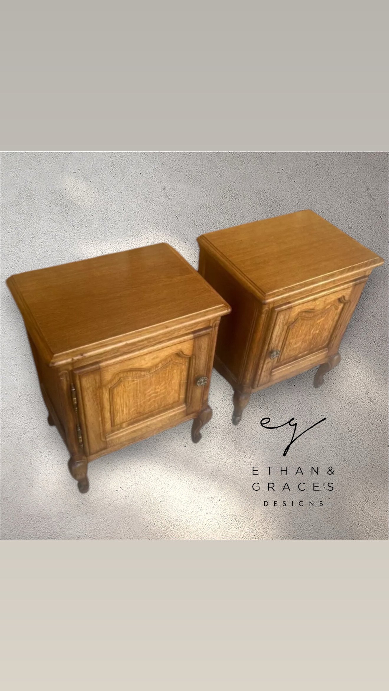 Image of ANY COLOUR French bedside tables