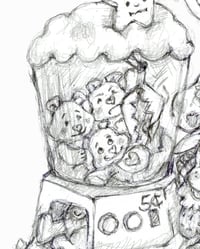 Image 5 of Claw Machine Print Care Bears and Strawberry Shortcake  