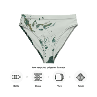 Image 10 of Mineral Light Recycled High-Waisted Bikini Bottom