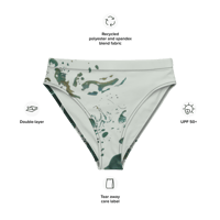 Image 11 of Mineral Light Recycled High-Waisted Bikini Bottom