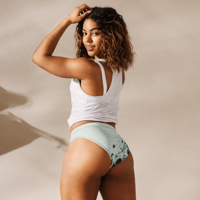 Image 15 of Mineral Light Recycled High-Waisted Bikini Bottom
