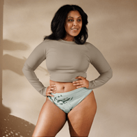 Image 13 of Mineral Light Recycled High-Waisted Bikini Bottom