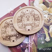Image 1 of DunMeshi Winged Lion Coaster