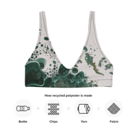 Image 8 of Mineral Light Recycled Padded Bikini Top