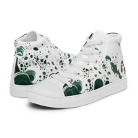 Image 7 of Mineral Light Women’s High Top Canvas Shoes
