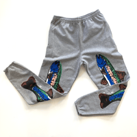 Image 1 of Rainbow Trout Sweatpants (Heather)