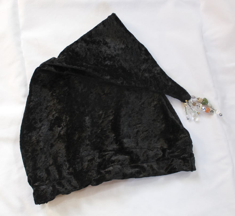 Image of Black Velvet Imp Cap