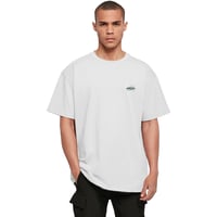 White/Mint Lo-Rider Oversized TShirt