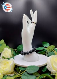 Image 1 of Assorted Black/Blue Bracelets