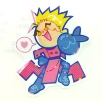Image 1 of Vash Love + Peace Sticker