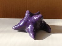 Image 1 of Tiny Purple Creature - Air Dry Clay Figurine - FREE SHIPPING