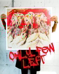 Image 1 of Extremely Limited Edition Pearlescent 'LOLLIPOP x3' Giclee Print