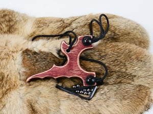 Image of Wood Sling Shot, The Twister, Birchwood Plywood, Wooden Catapult, Round Tube Band