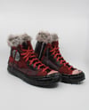DFK Custom Converse Red Size 11