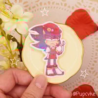 Image 1 of Sonic Cafe Holo Vinyl Stickers