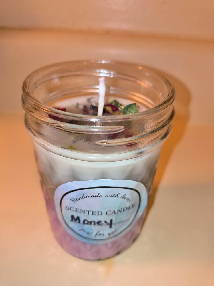 Image of Money Manifestation Candle 8.5oz