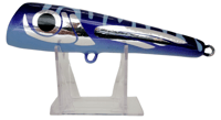 Image 1 of 60g Purple Top, Light Blue Bottom and Stripes Subsurface Runner 