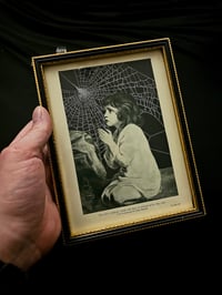 Image 2 of "𝖘𝖆𝖒𝖚𝖊𝖑"  1800's Biblical Page & Real Preserved Web