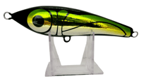 Image 1 of 60g  Fat Head, Yellowish Green Wing Floating Stick Bait