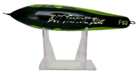 Image 2 of 60g  Fat Head, Yellowish Green Wing Floating Stick Bait