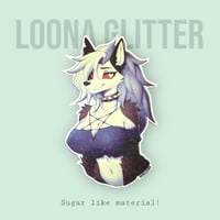 Image 1 of Loona Sticker Sand Glitter