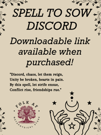 Spell To Sow Discord