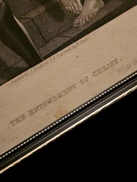 Image 5 of "𝕿𝖍𝖊 𝕰𝖓𝖙𝖔𝖓𝖊𝖒𝖊𝖓𝖙"  1800's Bible Page & Preserved Web