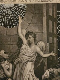 Image 5 of "𝕻𝖊𝖙𝖊𝖗"  1800's Bible Page & Preserved Web