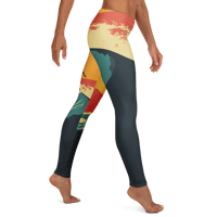 Image 4 of Surf's Up Color Block Leggings