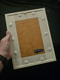Image 8 of "𝕿𝖍𝖔𝖗𝖓𝖘  1800's Bible Page & Preserved Web