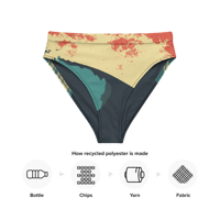 Image 9 of Surf's Up Recycled High-Waisted Bikini Bottom