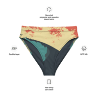 Image 10 of Surf's Up Recycled High-Waisted Bikini Bottom