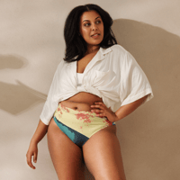 Image 17 of Surf's Up Recycled High-Waisted Bikini Bottom