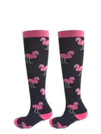 Flamingo compression socks 