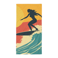 Image 3 of Surf's Up Beach Towel