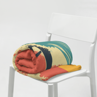 Image 8 of Surf's Up Throw Blanket