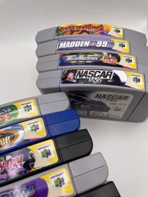 Image of Nintendo 64 End Labels