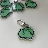 Image 3 of Gen 1 Starters - 1.5" Clear Acrylic Keychain