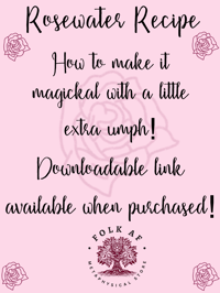 Rosewater Recipe 