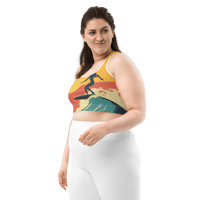 Image 9 of Surf's Up Wave Sports Bra