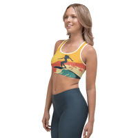 Image 3 of Surf's Up Wave Sports Bra