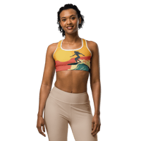 Image 15 of Surf's Up Wave Sports Bra